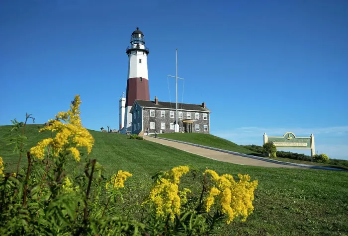 Framed Print : New York, Long Island, Montauk Point Lighthouse Framed Print : New York, Long Island, Montauk Point Lighthouse
