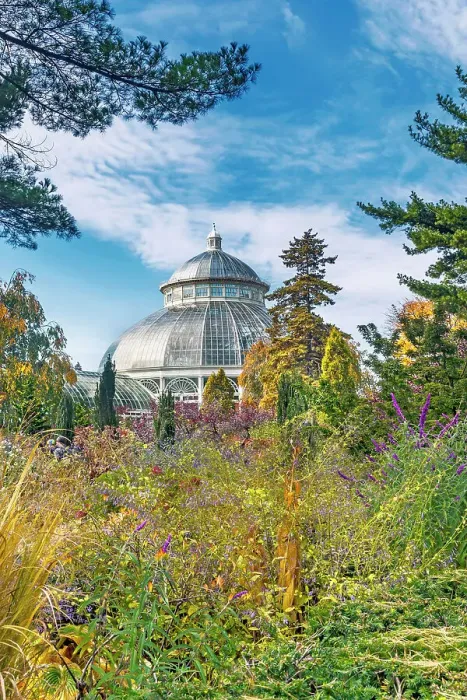 Framed Print : New York, New York City, Bronx, New York Botanical Gardens, Conservatory and gardens Framed Print : New York, New York City, Bronx, New York Botanical Gardens, Conservatory and gardens