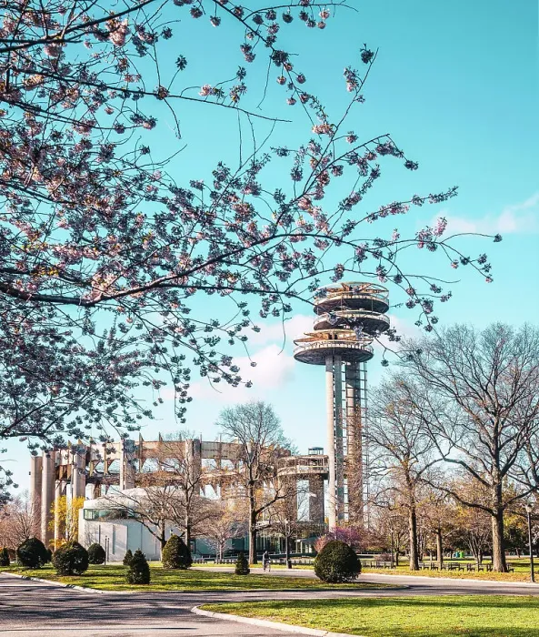 Framed Print : New York, Queens, Flushing Meadow Park