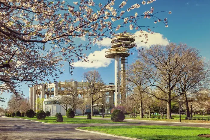 Framed Print : New York, Queens, Flushing Meadows-Corona Park