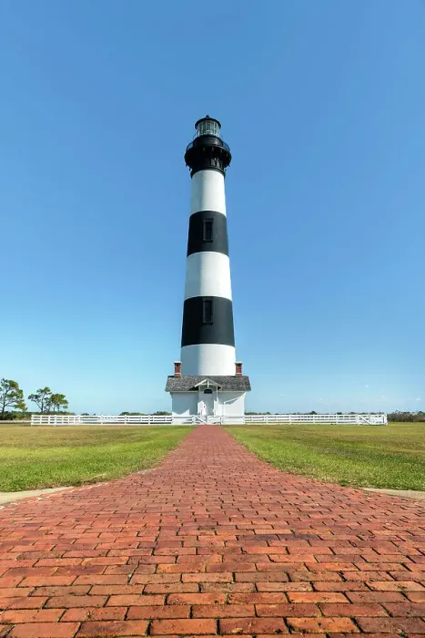 Framed Print : North Carolina, Outer Banks, Bodie Island, lighthouse Framed Print : North Carolina, Outer Banks, Bodie Island, lighthouse