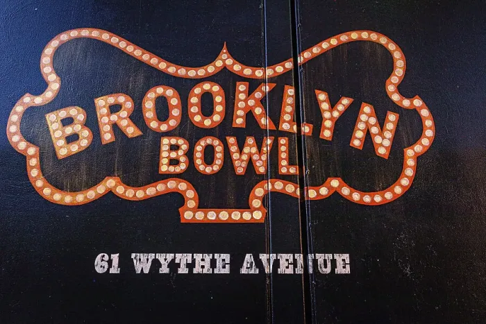 Framed Print : NY, Brooklyn, Williamsburg, Brooklyn Bowl sign Framed Print : NY, Brooklyn, Williamsburg, Brooklyn Bowl sign