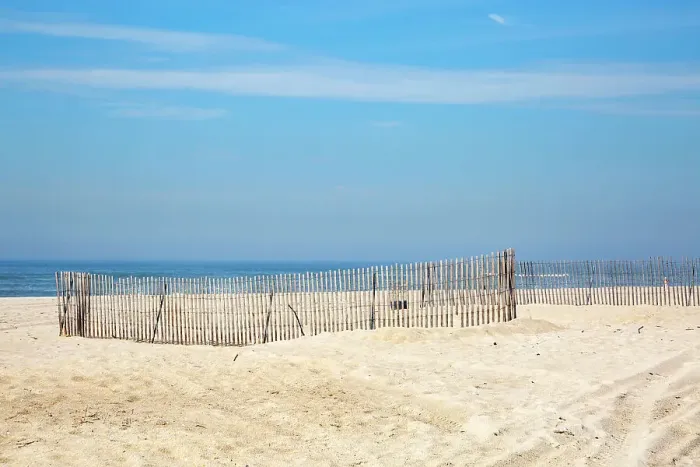 Framed Print : NY, Long Island, Beach scene, Jones Beach Framed Print : NY, Long Island, Beach scene, Jones Beach
