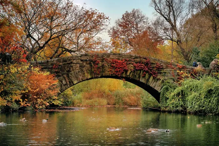 Framed Print : NY, NYC, Central Park, Gapstow Bridge, and Pond Framed Print : NY, NYC, Central Park, Gapstow Bridge, and Pond