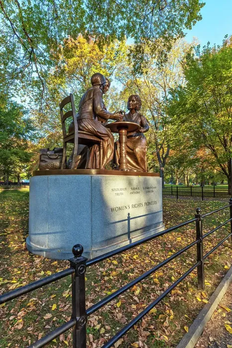 Framed Print : NY, NYC, Central Park, Women's Rights Pioneers Monument Framed Print : NY, NYC, Central Park, Women's Rights Pioneers Monument