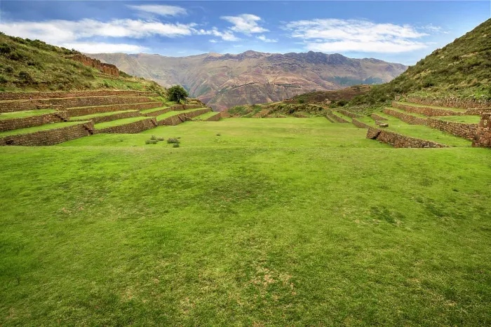 Framed Print : Peru, Sacred valley, Tipon archeological park, (irrigation channels) Framed Print : Peru, Sacred valley, Tipon archeological park, (irrigation channels)