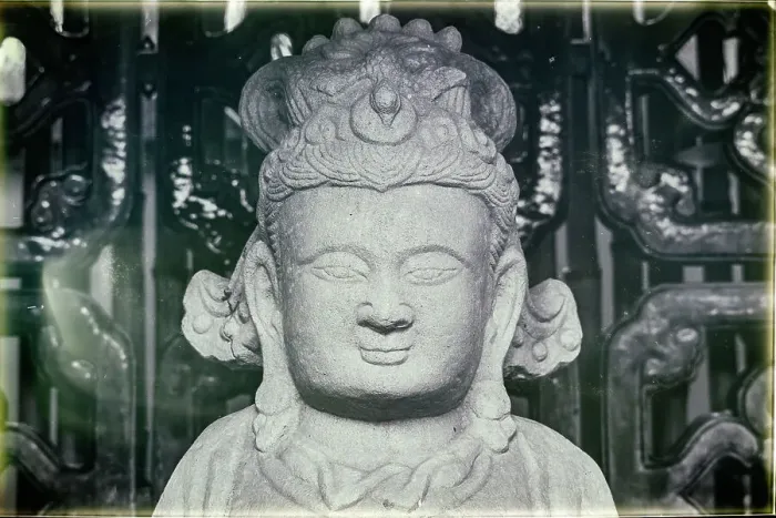 Framed Print : Portrait of deity