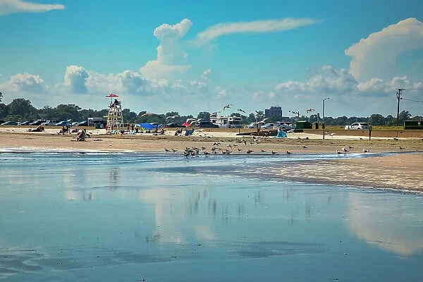 Rhode Island, Newport, Atlantic Beach scene
