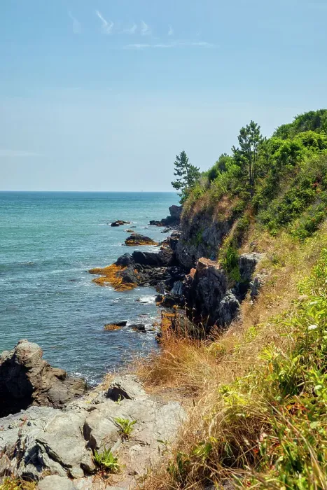 Framed Print : Rhode Island, Newport, Cliff Walk, cliffs Framed Print : Rhode Island, Newport, Cliff Walk, cliffs