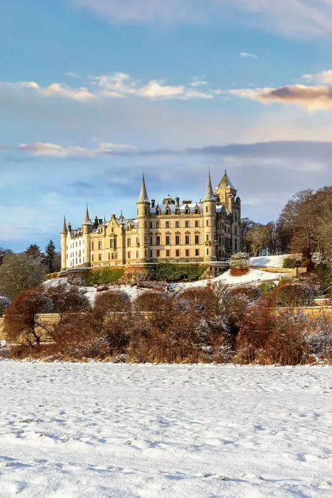 Framed Print : Scotland, Highland, Sutherland, Dunrobin Castle