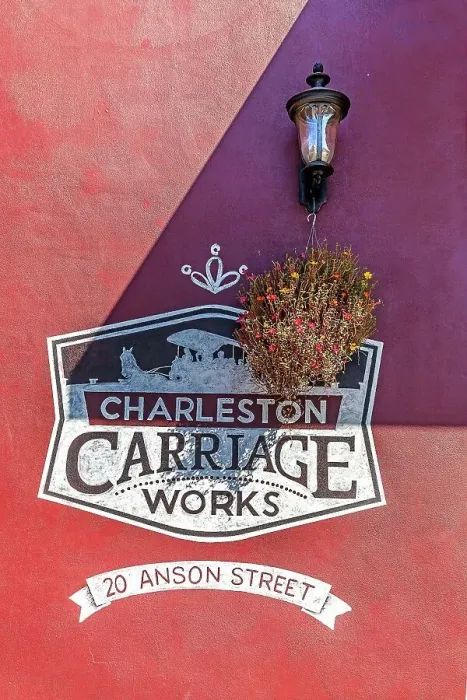 Framed Print : South Carolina, Charleston, Carriage Tour company on Anson Street Framed Print : South Carolina, Charleston, Carriage Tour company on Anson Street