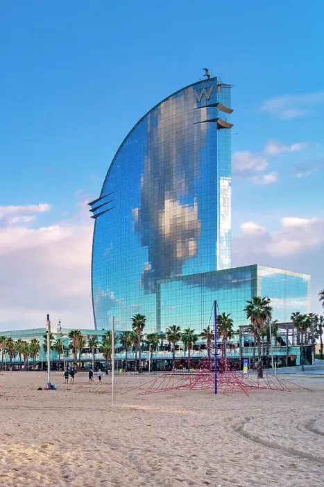 Framed Print : Spain, Barcelona, The W Hotel Framed Print : Spain, Barcelona, The W Hotel