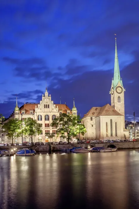 Framed Print : Switzerland, Zurich City, Limmat River Framed Print : Switzerland, Zurich City, Limmat River
