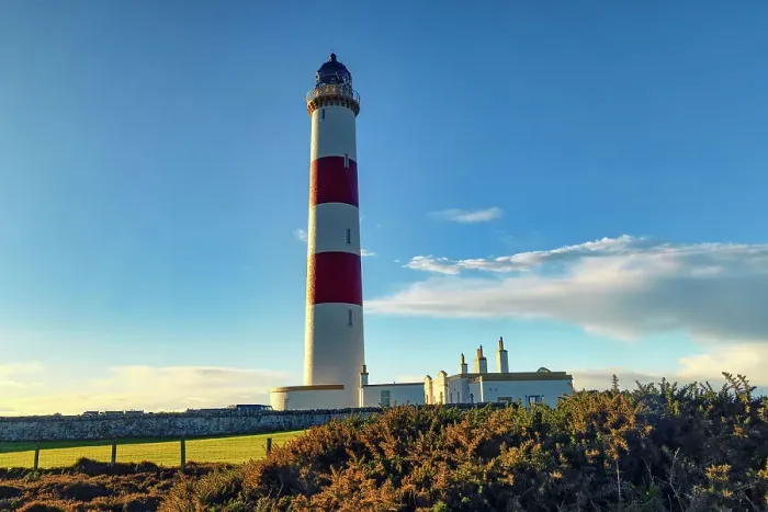 Framed Print : United Kingdom, Scotland, Great Britain, North sea, Highlands, British Isles, Highland, Easter Ross, Tarbat Ness Lighthouse
