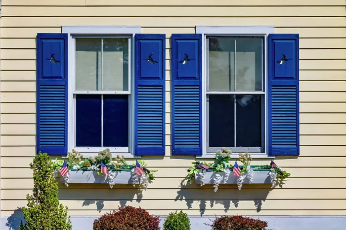 Framed Print : USA, Connecticut, Mystic, closeup of windows Framed Print : USA, Connecticut, Mystic, closeup of windows