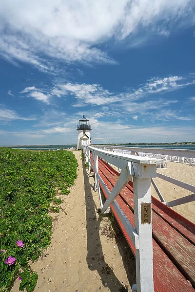 USA, Nantucket, Massachusetts, Brant Point Lighthouse