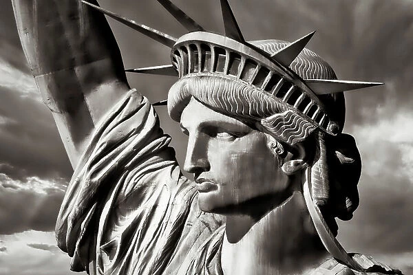 USA, New York City, Manhattan, Lower Manhattan, Liberty Island, Statue of Liberty, Liberty Enlightening the World