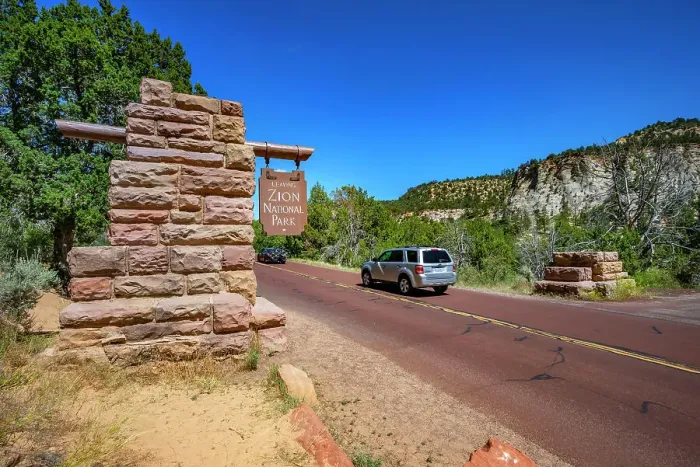Framed Print : Utah, Springdale, Zion National Park, State Route 9 Framed Print : Utah, Springdale, Zion National Park, State Route 9