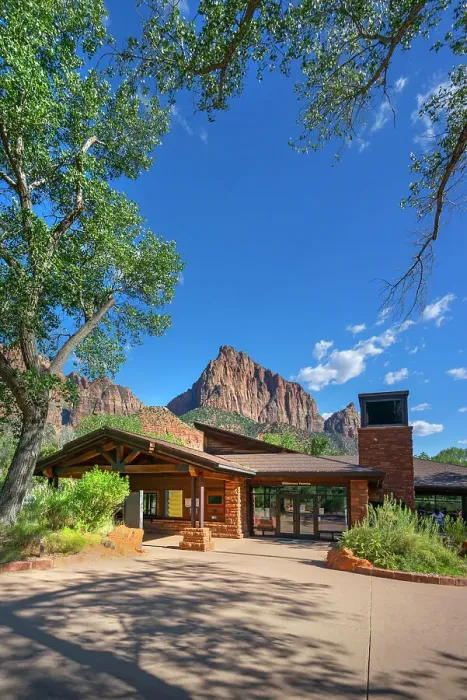 Framed Print : Utah, Springdale, Zion National Park, lodge Framed Print : Utah, Springdale, Zion National Park, lodge
