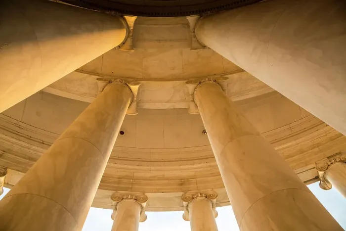 Framed Print : Washington, D.C. Columns at Thomas Jefferson Memorial Framed Print : Washington, D.C. Columns at Thomas Jefferson Memorial