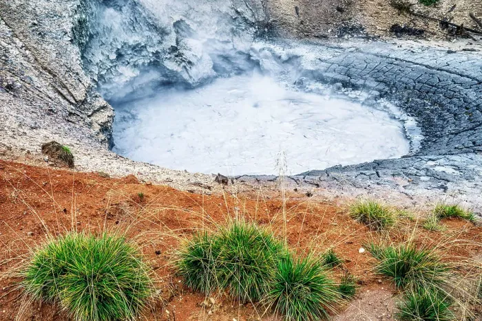 Framed Print : Wyoming, Yellowstone National Park, Mud Volcano Area, Mud Volcano, caldron Framed Print : Wyoming, Yellowstone National Park, Mud Volcano Area, Mud Volcano, caldron