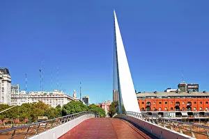 Building Prints: Argentina, Buenos Aires, Puente de la Mujer, Puerto Madero