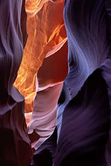 Light Prints: Arizona, Antelope Canyon, pattern walls