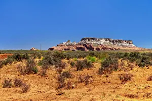 Rm271 Prints: Arizona, Lechee Rock near Page, Arizona, highway 89