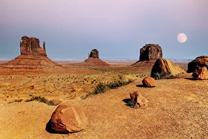 National Park Prints: Arizona, Monument Valley, East, West & Merrick Butte