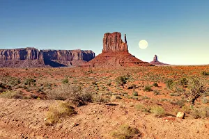 National Park Prints: Arizona, Monument Valley, Mitten Butte