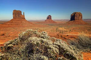 National Park Prints: Arizona, Monument Valley, Mitten and Merrick Butte