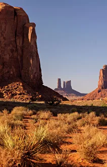 Location Prints: Arizona, Monument Valley, North Window Overlook