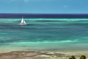 Atlantic Ocean Prints: Aruba, Overview of Turquoise Waters