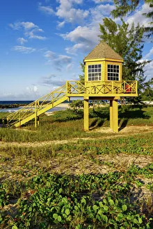 Barbados, lifeguard station