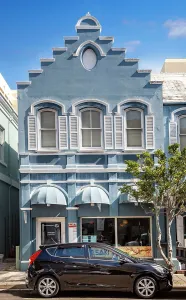 Blue Prints: Bermuda, Hamilton, street, The Capcar Building