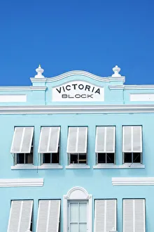 Blue Prints: Bermuda, Hamilton, Front street, colonial building
