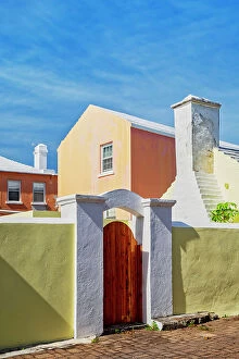 Images Dated 6th March 2020: Bermuda, St George, Broad Alley, street scene, architecture