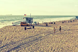 County Prints: California, Los Angeles County, Manhattan beach