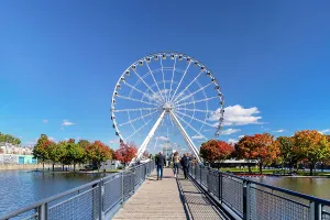 Entryway Prints: Canada, Quebec, Montreal, Old Port, Ferris wheel