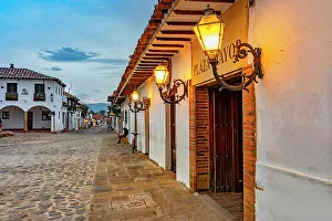 Light Prints: Colombia, Boyaca, Colonial Architecture at Villa de Leyva Main Square