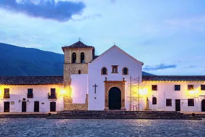 Light Prints: Colombia, Boyaca, Villa de Leyva Main Square