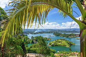 Colombia, Guatape, Reservoir