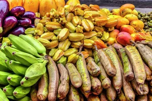 Colorful Prints: Colorful display of Fruits