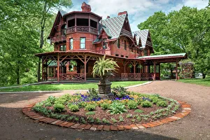 Nrhp Prints: Connecticut, Hartford, Mark Twain House & Museum