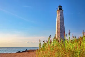 Connecticut, New Haven, Five Mile Point Lighthouse