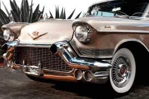 Light Prints: Front end of a 1950's Cadillac Eldorado