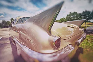 Light Prints: Back end of a 1950's Cadillac Seville
