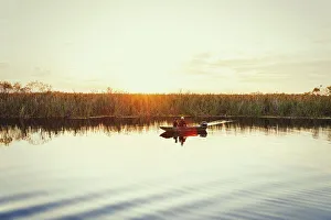 Blue Hour Prints: Father and son on fishing boat