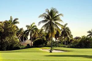 Boca Raton Prints: Florida, Boca Raton, Golf Course off of A1A