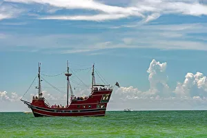 County Prints: Florida, Clearwater, Captain Memo's Pirate Cruise